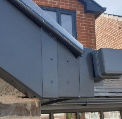 Antracite Grey fascia edging.